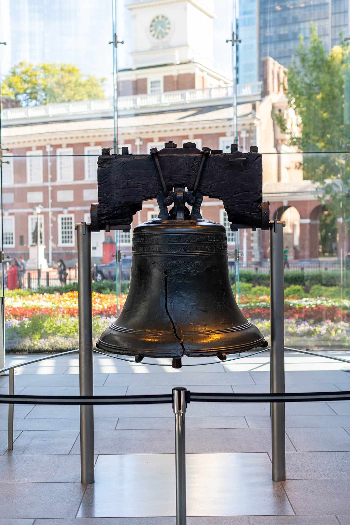 The Grand Experiment Liberty Bell https://commons.wikimedia.org/w/index.php?search=liberty+bell&title=Special:MediaSearch&go=Go&type=image&haslicense=attribution-same-license