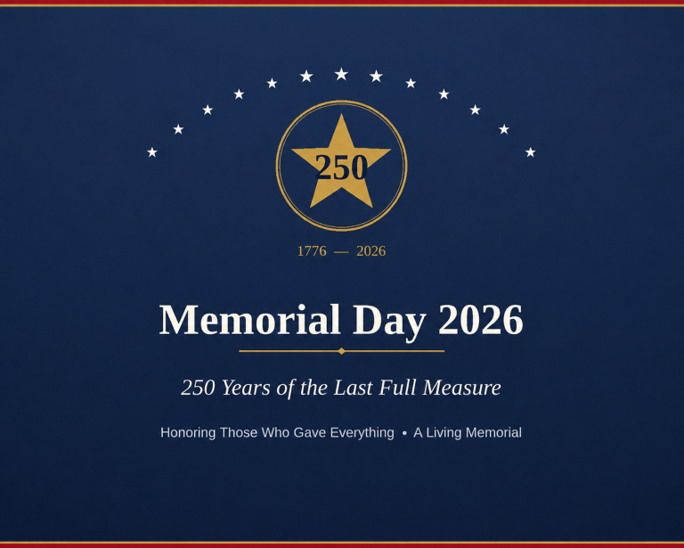Memorial Day 2026: 250 Years of the Last Full Measure